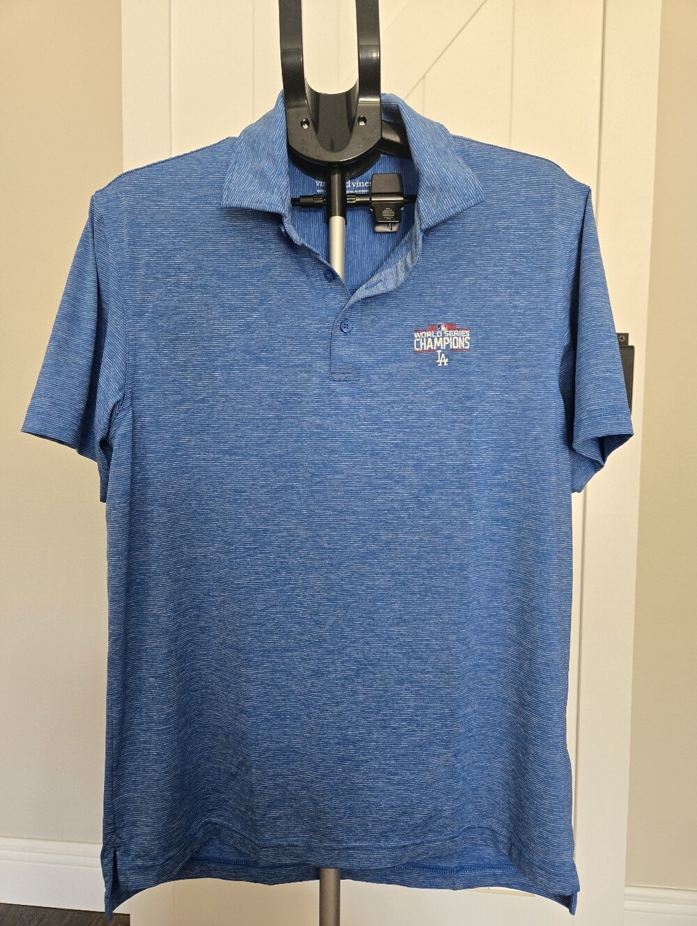 VINEYARD VINES MLB 2020 Dodgers WSC Polo-Wicking-M